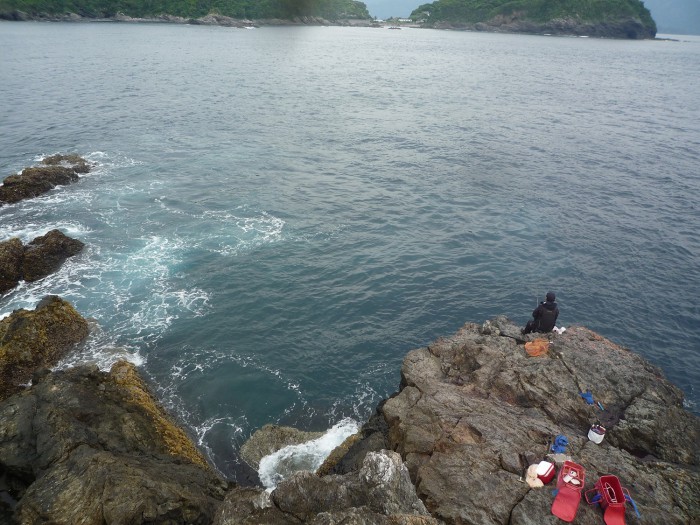 釣り座全景